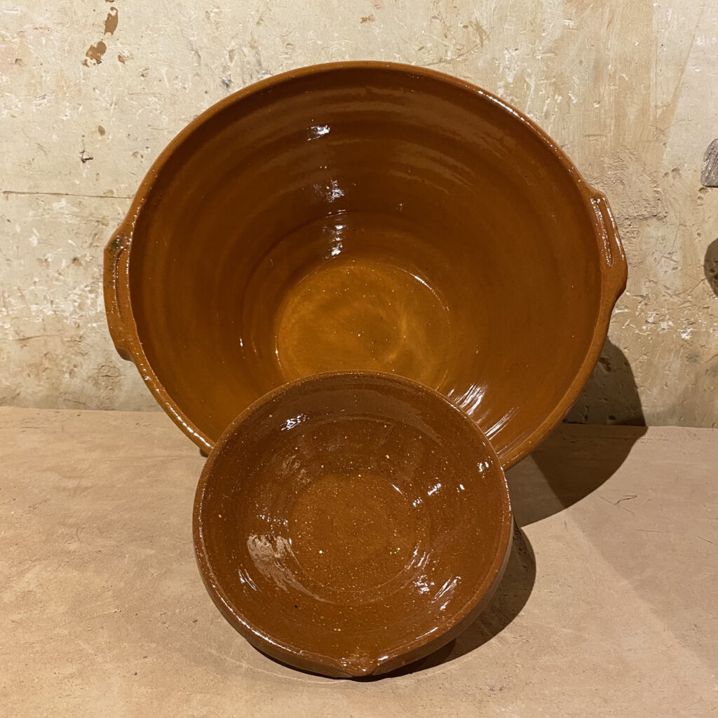 Cassole pour Cassoulet en terre cuite